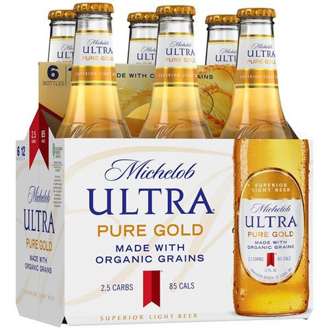 Michelob Ultra Pure Gold 6PKB 12 OZ
