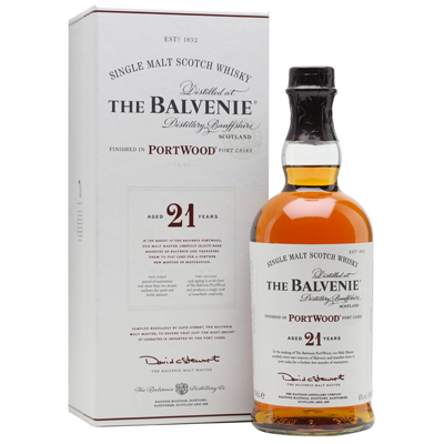 The Balvenie 21 Yr Portwood Scotch 750ml