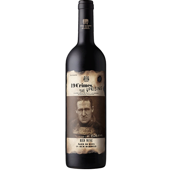 19 Crimes The Uprising Rum Aged Red Wine Blend 750ml