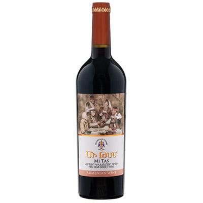 Mi Tas Red Semi Sweet Wine 750ml