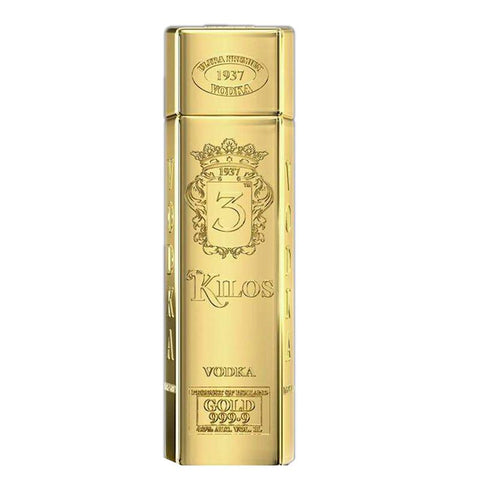 3 Kilos Ultra Premium Gold Vodka 750ml
