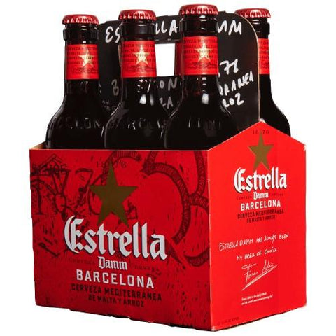 Estrella Damm Larger 6PKB 12.00 OZ