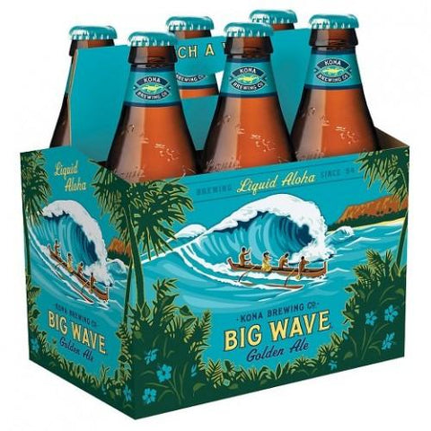 Kona Brewing Wave Golden Ale 6PKB 11.20 OZ
