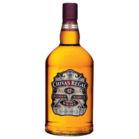 Chivas Regal 12 Yr Scotch Whisky 1.75 Liter