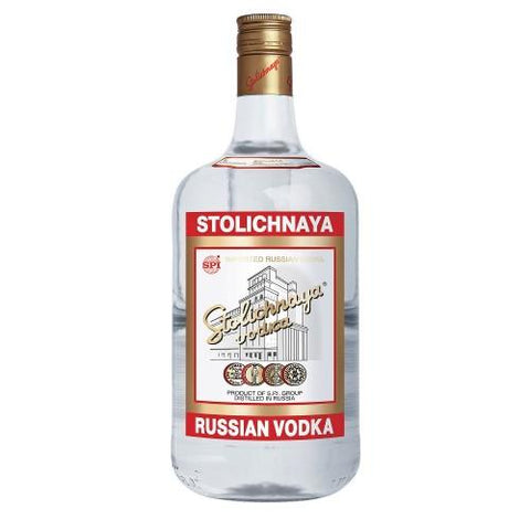 Stolichnaya Vodka 1.75 Liter