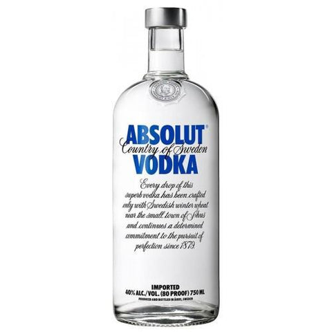 Absolut Vodka 750ml