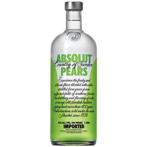 Absolut Pears Vodka 750ml