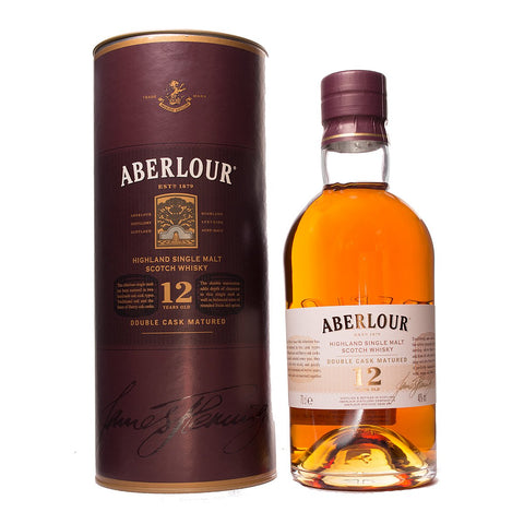 Aberlour 12 Yr Double Cask Scotch 750ml