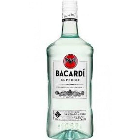 Bacardi Silver Rum 1.75 Liter