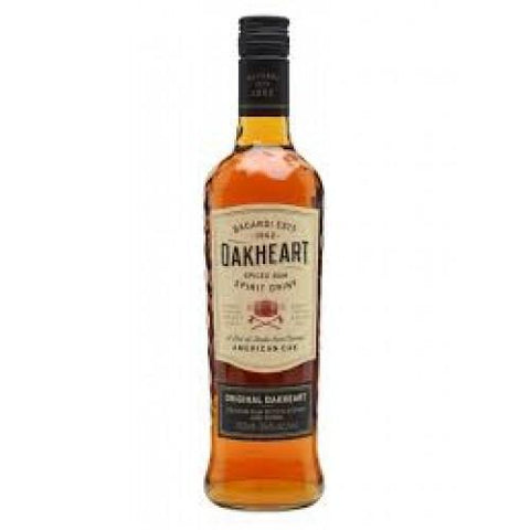 Bacardi Oakheart Spiced Rum 750ml