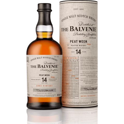 The Balvenie Whiskey 14 Years Peat Week Old 750ml