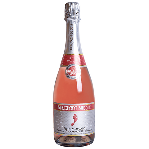 Barefoot Bubbly Pink Moscato 750ml