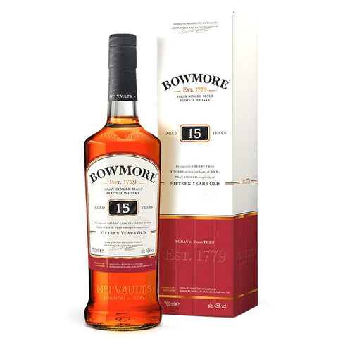Bowmore 15 Yr Single Malt Scotch Whisky 750ml