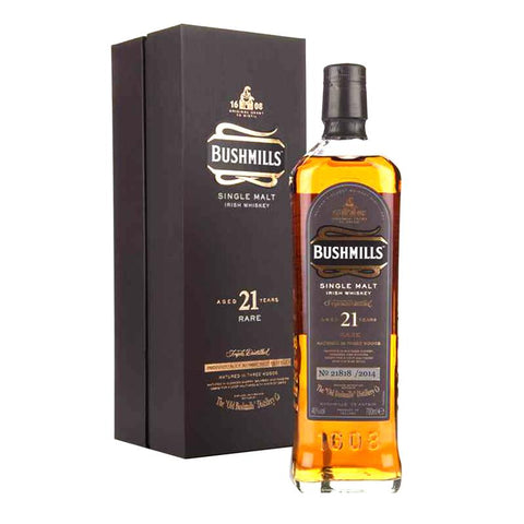 Bushmills 21 Yr Rare Ringle Malt 750ml