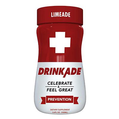 DrinkAde Hungover Relief 4 Pack 3.4oz (Red)