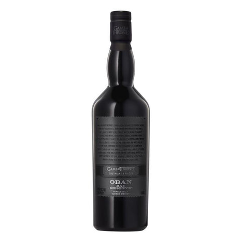 Game Of Thrones-The Night's Watch Oban Bay Reserve 750ml