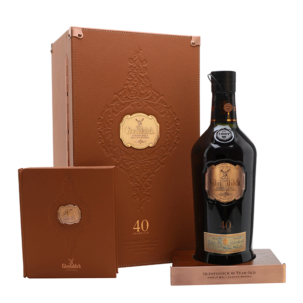 Glenfiddich 40 Yr Single Malt Whisky 750ml