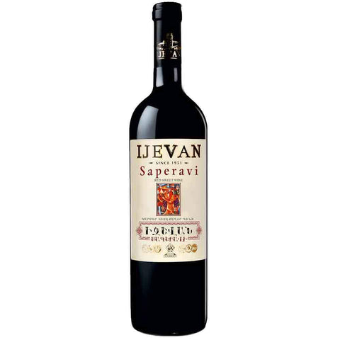 Ijevan Saperavi Red Sweet Wine 750ml