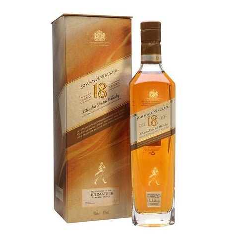 Johnnie Walker Aged 18 Yr Blended Scotch Whisky 750ml