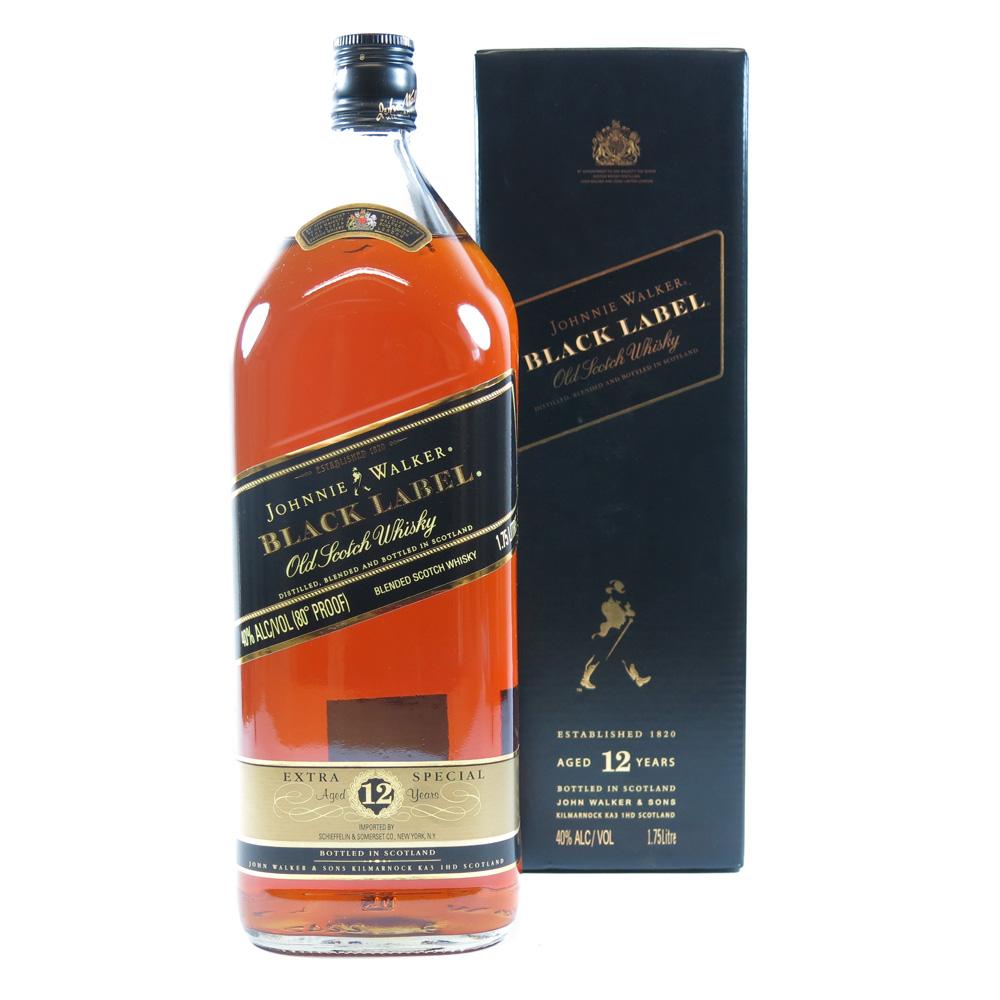 Johnnie Walker Black Label 1.75 Liter