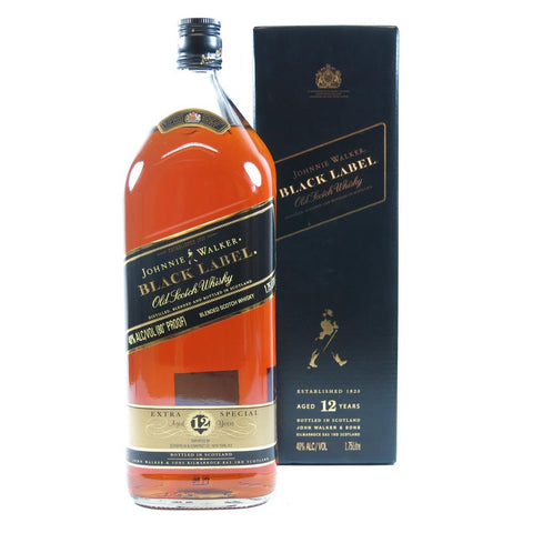 Johnnie Walker Black Label 1.75 Liter