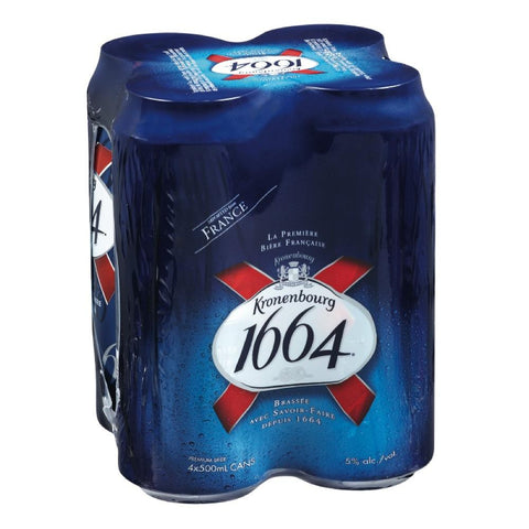 Kronenbourg 1664 4PKC 16.9 OZ