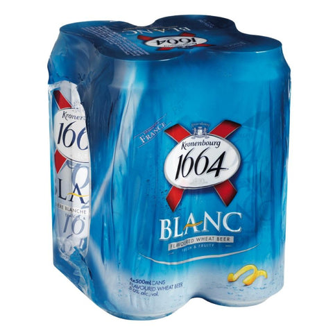 Kronenbourg 1664 Blanc 4PKC 16.9 OZ