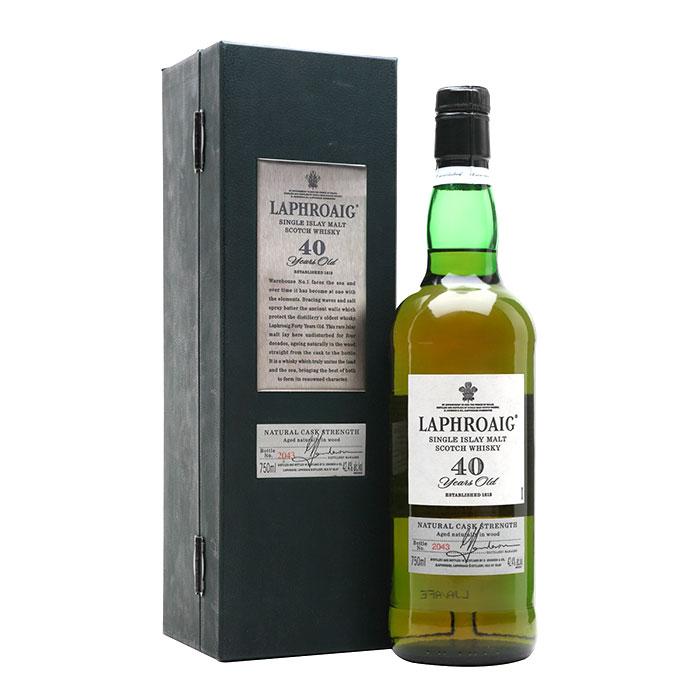 Laphroaig 40 Yr Single Malt Scotch Whisky 750ml