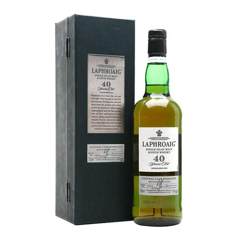 Laphroaig 40 Yr Single Malt Scotch Whisky 750ml