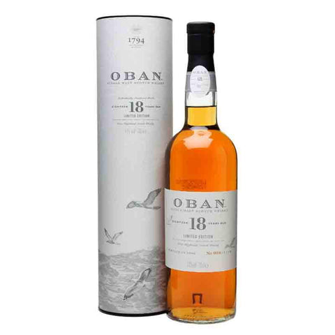 Oban 18 Yr Single Malt Whisky 750ml