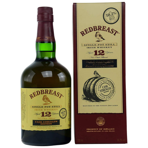 Redbreast 12 Yr Cask Strength Whiskey 750ml