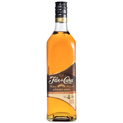 Ron Flor De Cana 4Yr Anejo Oro Rum 750ml