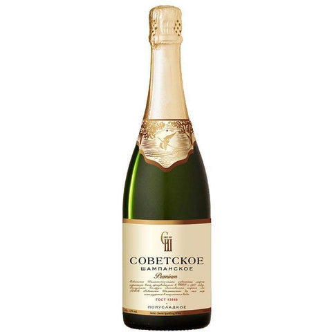 Sovetskoye Semi Sweet Sparkling Wine 750ml