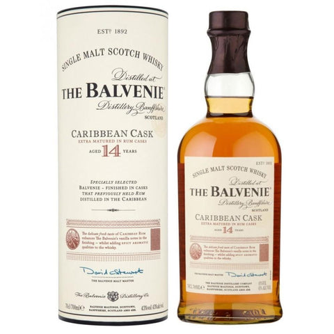 The Balvenie 14 Yr Caribbean Cask 750ml