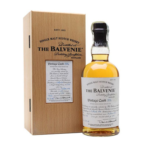 The Balvenie 1976 Single Malt Scotch 750ml