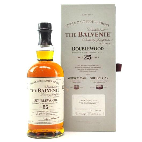 The Balvenie 25 Yr DoubleWood 750ml