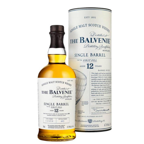 The Balvenie Single Barrel 12 Yr Single Malt 750ml