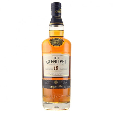 The Glenlivet 18 Yr Single Malt Scotch 750ml