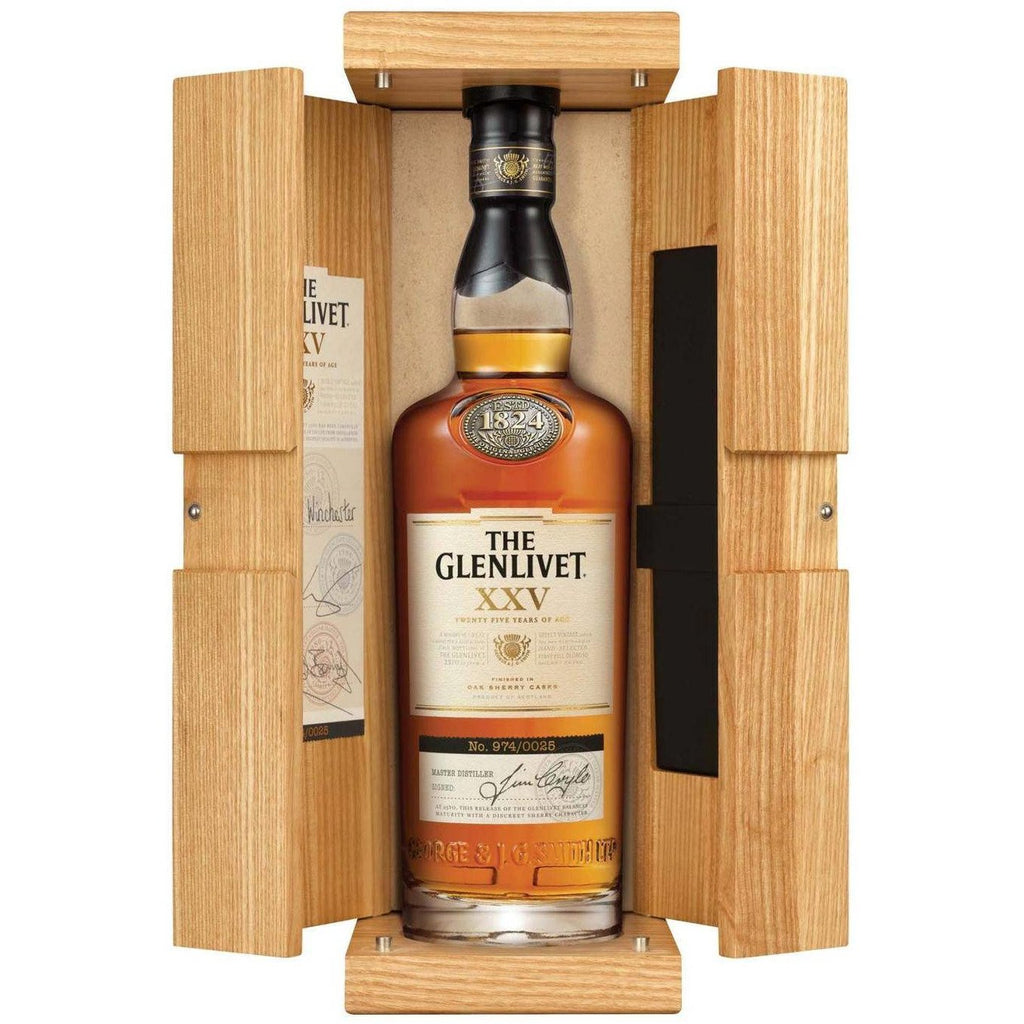 The Glenlivet XXV Single Malt Scotch Whisky 750ml
