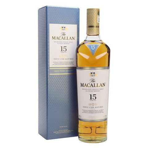 The Macallan 15 Yr Triple Cask Matured Scotch 750ml