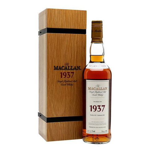 The Macallan 1937 Fine & Rare 750ml