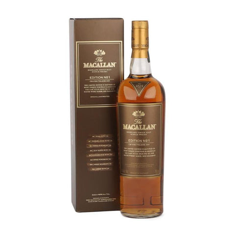 The Macallan Edition No.1 Scotch Whisky 750ml