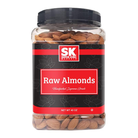 Raw Almonds 40 OZ