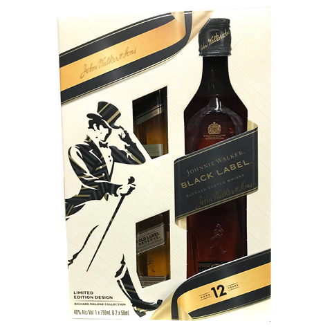 Johnnie Walker Black Label Gift Sets 750ml