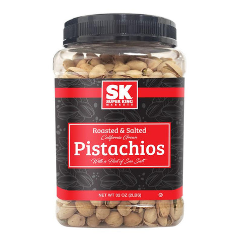 Roasted & Salted Pistachios 32 OZ
