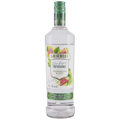 Smirnoff Infusions Watermelon/Mint Zero 750ml