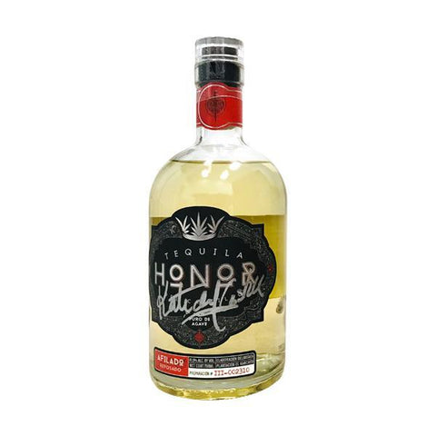 Honor del Castillo Afilado Reposado Signed Bottle